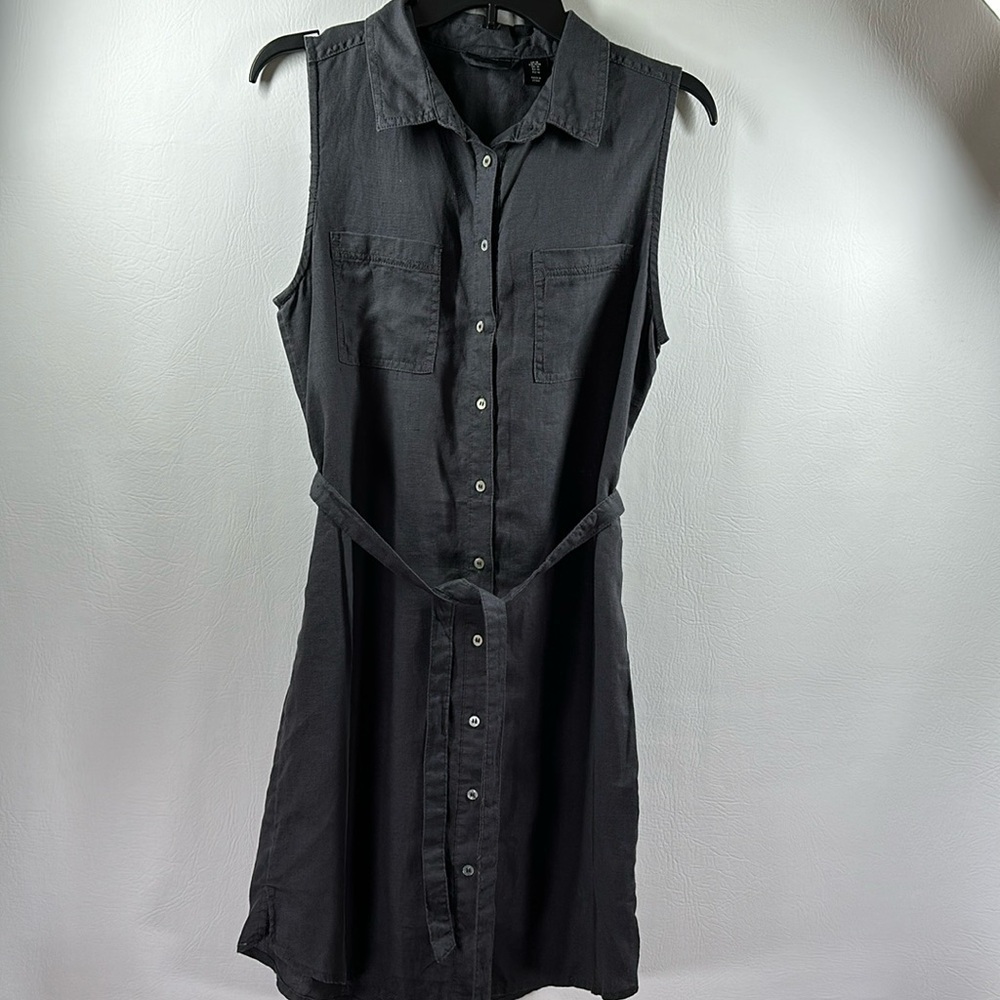Adrienne Vittadini Black Sleeveless Dress